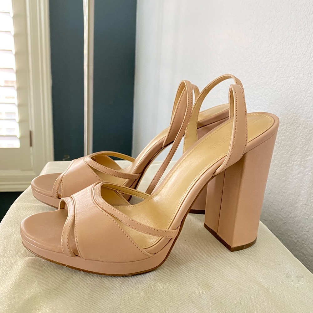 Block heel shoes from MK